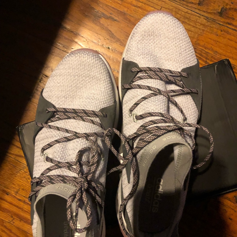 Adidas Ortholite Gray/White Sneakers. Sz. 10